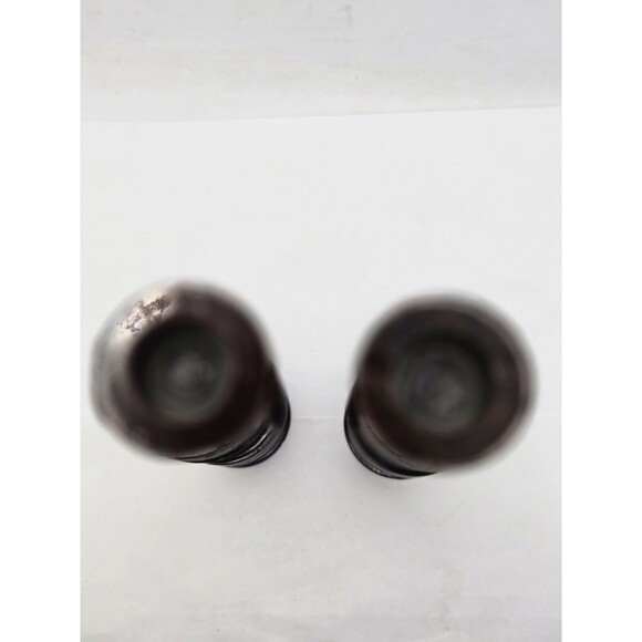 Antique Hand Made Turned Wood Gothic Style Wooden Candle Stick Holder Old World - Picture 7 of 13